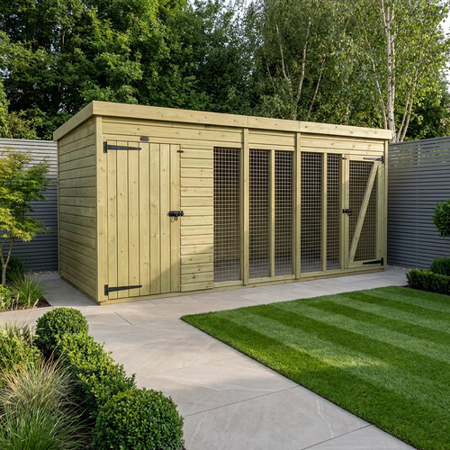 Dog kennel and run uk - and,