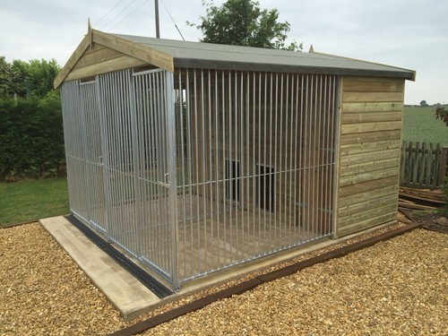 Luxury double dog kennel - luxury, and