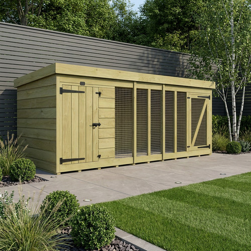 Dog kennel and run uk - x,