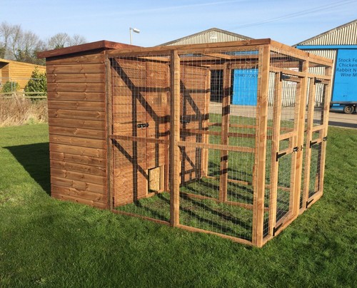 Dog run double - run,