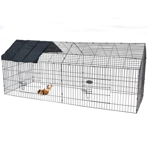 Metal run chicken - run,