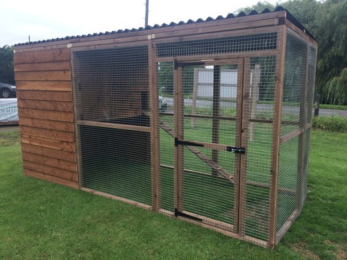 Animal pet run enclosure - run, with