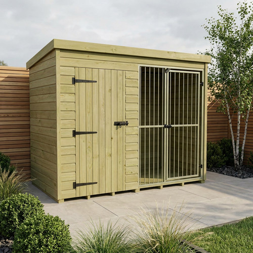 Dog kennel and - x, 4