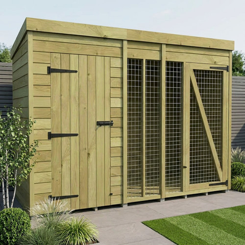 Dog kennel and run - 10, x