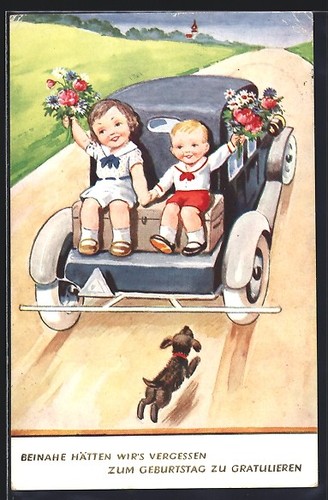Car two children on - ak, car,