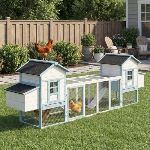 Wooden chicken coop walk - wooden,