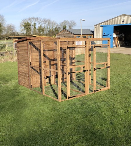 Double walk wooden - double,